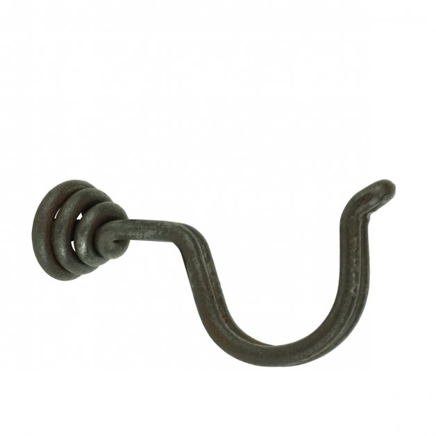 Kitchen hook rust colored iron Aichtal - 49 mm