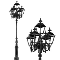 Street lantern Couwelaar 5-Lamps - 330 cm