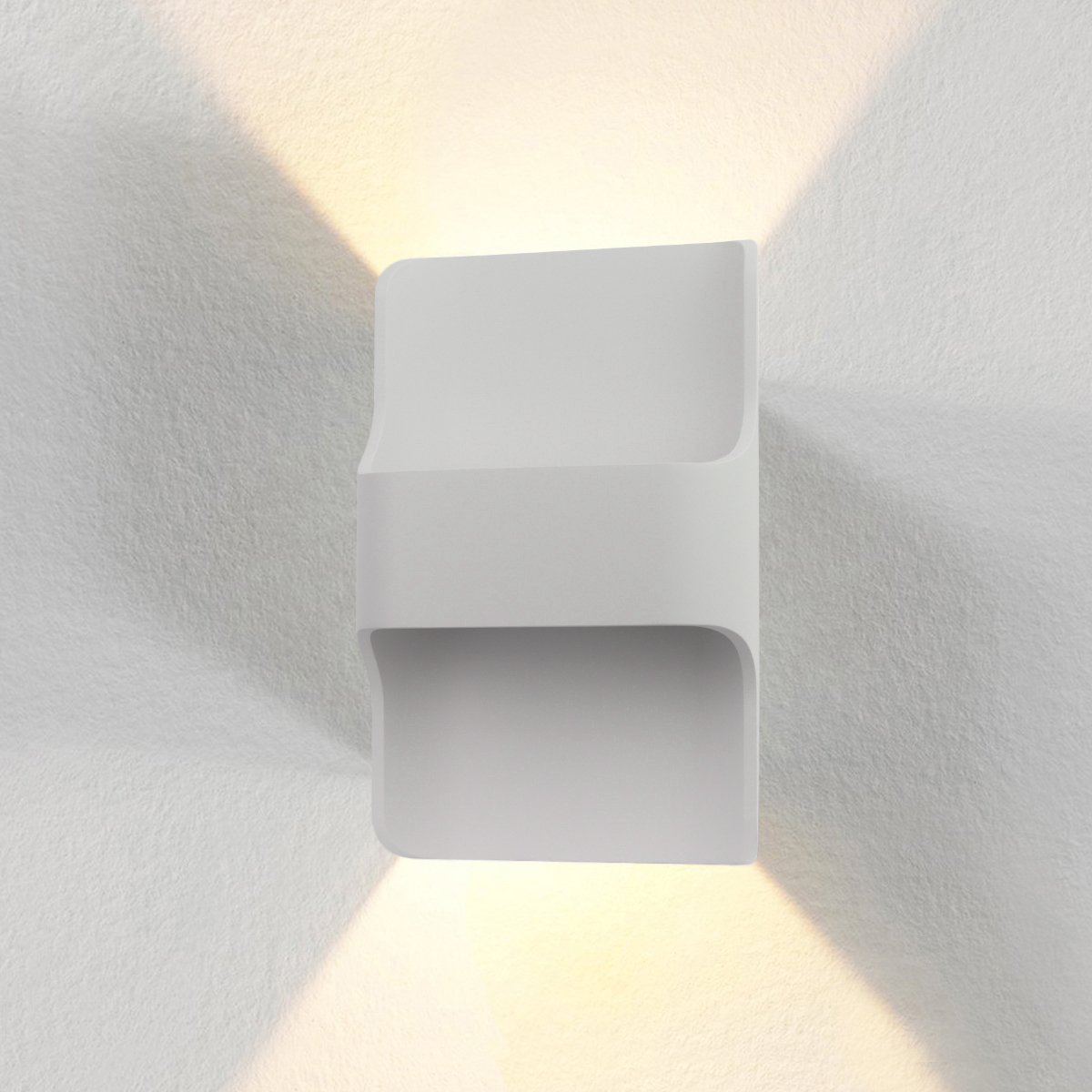 Wall lamp led Up Down white Abetone - 24 cm